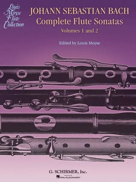 Nouveauté G. Schirmer Inc. Bach Complete Flute Sonatas - Volumes 1 and 2