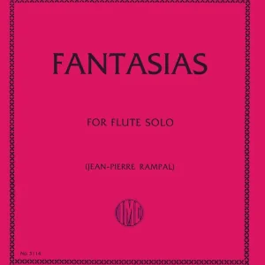 International Music Company Twelve Fantasias - Telemann/Rampal - Flute - Book Satisfait Ou Remboursé