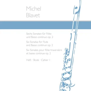 Offre Du Jour Baerenreiter Verlag Six Sonatas op. 2/1-3, Volume 1 - Blavet/Kolneder - Flute/Basso Continuo - Book