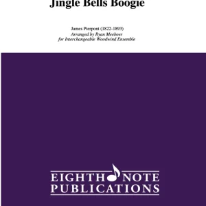 Eighth Note Publications Jingle Bells Boogie - Pierpont/Meeboer - Interchangeable Woodwind Ensemble - Score/Parts Commander Maintenant