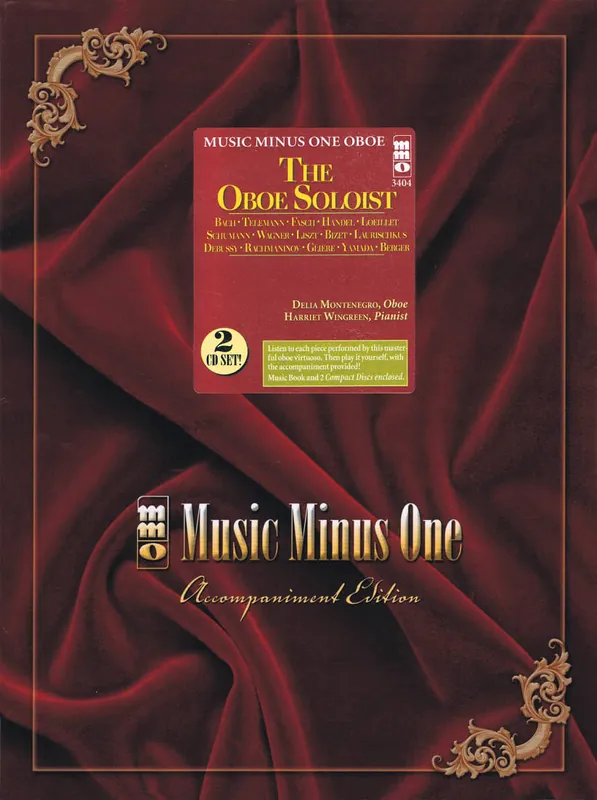 Usine Directe Music Minus One The Oboe Soloist - Book/2 CDs