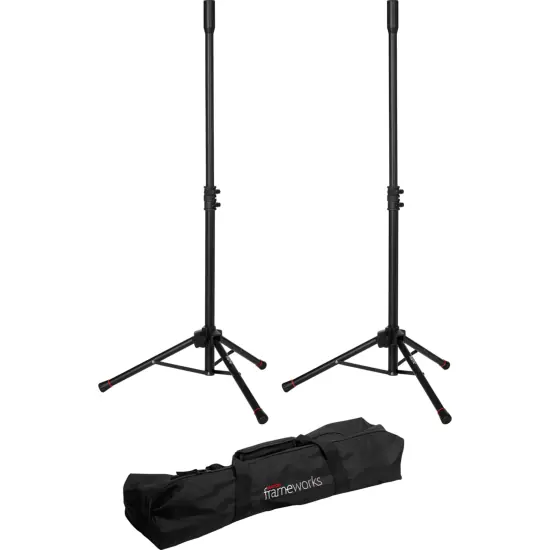 Promotion Saisonnière Gator pack de supports d‘enceintes avec housse