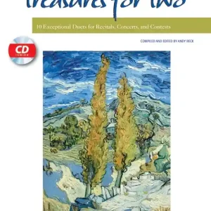 Quantité Limitée Alfred Publishing Treasures for Two - Beck - Vocal Duet/Piano - Book/CD