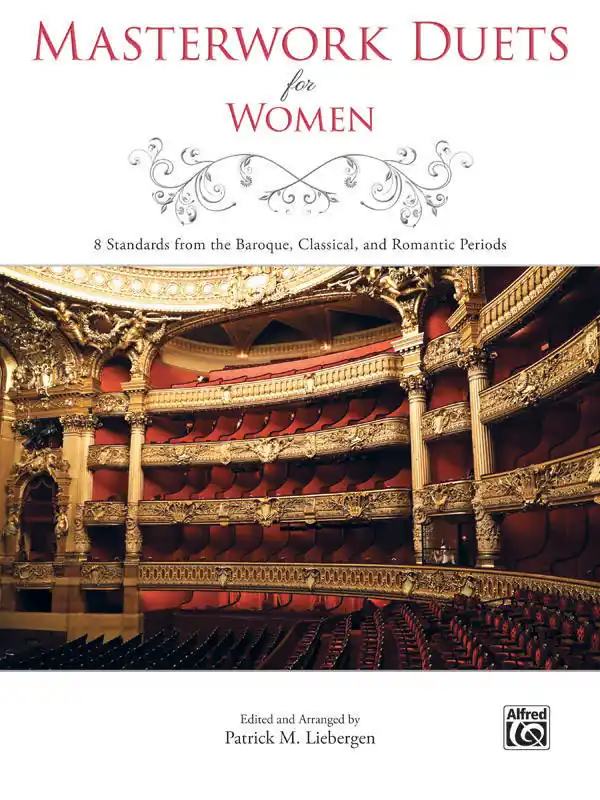 Usine Directe Alfred Publishing Masterwork Duets for Women - Liebergen - Vocal Duets- Book