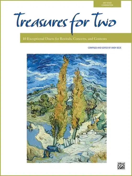 Vente Flash Alfred Publishing Treasures for Two - Beck - Vocal Duet/Piano - Book