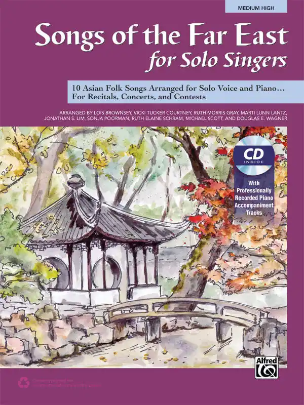 Quantité Limitée Alfred Publishing Songs of the Far East for Solo Singers - Medium High Voice - Book/CD