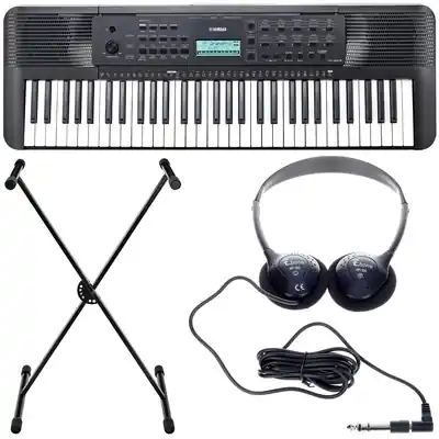 Promotion DISCONTINUE Yamaha PSR-E273 - pack clavier arrangeur avec Stand en x et casque