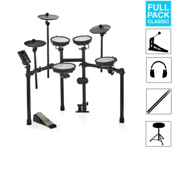 Bon Plan Roland TD1-DMK - Batterie électronique pédale de grosse caisse casque siege baguettes