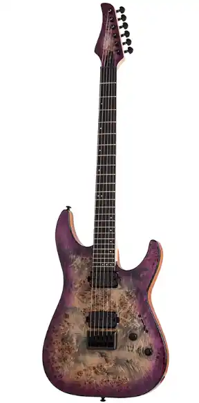 Quantité Limitée Schecter C-6 Pro - Aurora Burst