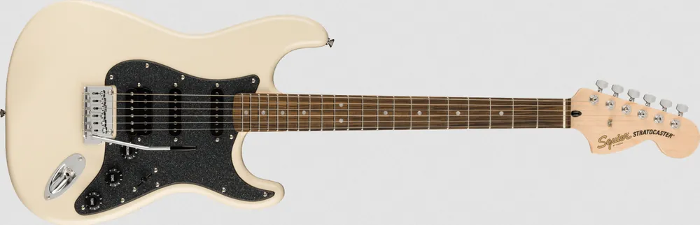 Offre Limitée Squier FSR AFFINITY STRATOCASTER HSS OLYMPIC WHITE