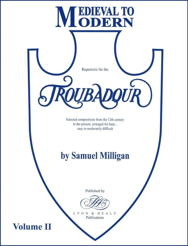 Lyon & Healy Medieval to Modern, Volume 2 - Milligan - Harp - Book Must-Have