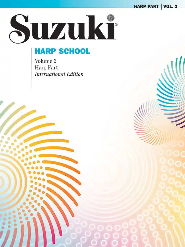 Summy-Birchard Suzuki Harp School, Volume 2 (International Edition) - Suzuki - Harp - Book Prix Bas