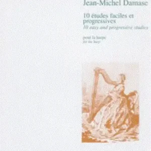Gerard Billaudot 10 Etudes Faciles Et Progressives - Damase - Harp Affaire À Saisir