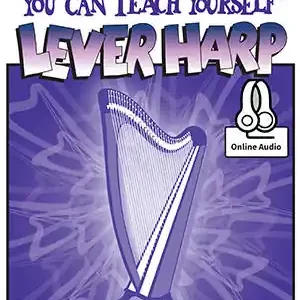 Mel Bay You Can Teach Yourself Lever Harp - Riley/Kolle - Harp - Book/Audio Online Prix Cassé