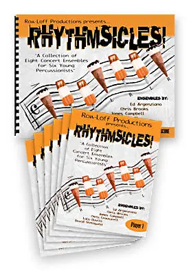 Acheter En Ligne Row Loff Productions Rhythmsicles (Collection) - Percussion Ensemble - Score/Parts