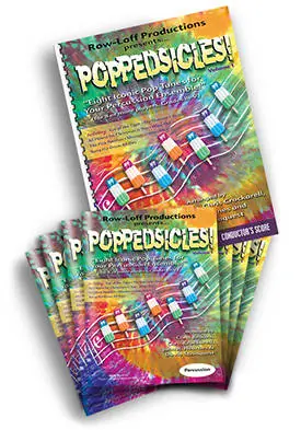 Super Prix Row Loff Productions Poppedsicles (Collection) - Percussion Ensemble - Score/Parts