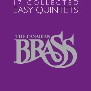Hal Leonard The Canadian Brass - 17 Collected Easy Quintets Populaire