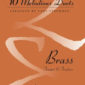 Promotion Saisonnière Kendor Music Inc. 10 Melodious Duets for Trumpet and Trombone - Strommen - Book