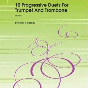 Kendor Music Inc. 10 Progressive Duets For Trumpet And Trombone Expédié Aujourd'hui