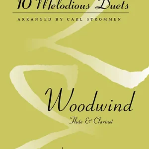 Seulement Aujourd'hui Kendor Music Inc. 10 Melodious Duets for Flute and Clarinet - Strommen - Book
