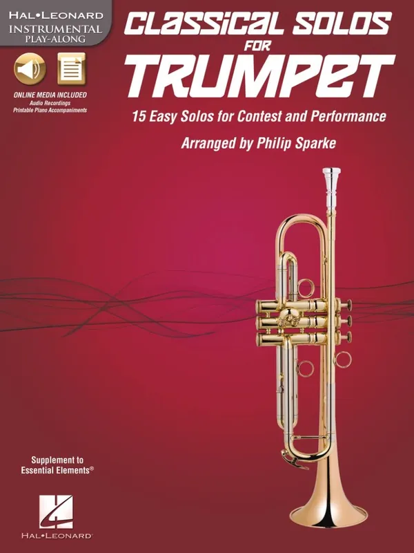 Hal Leonard Classical Solos for Trumpet - Sparke - Trumpet - Book/Media Online Bon Marché