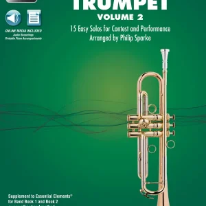 Soldes Hal Leonard Classical Solos for Trumpet, Volume 2 15 Easy Solos for Contest and Performance - Sparke - Trumpet - Book/Media Online