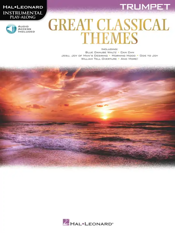 Vente Flash Hal Leonard Great Classical Themes Instrumental Play-Along - Trumpet - Book/Audio Online