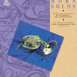 Hal Leonard Canadian Brass Book of Intermediate Horn Solos - Ohanian - Horn - Book/Audio Online Prix Choc