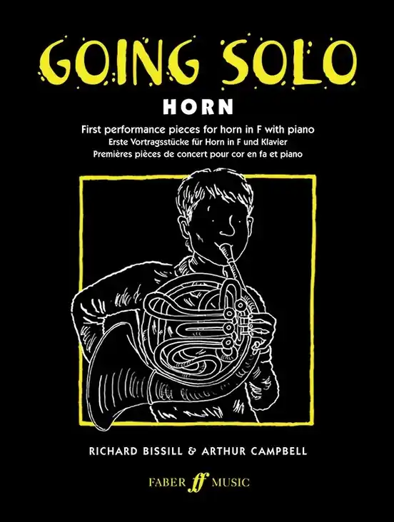 Meilleure Vente Faber Music Going Solo Horn - Bissell/Campbell - F Horn/Piano - Book
