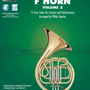 Nouvelle Collection Hal Leonard Classical Solos for F Horn, Volume 2 15 Easy Solos for Contest and Performance - Sparke - F Horn - Book/Media Online