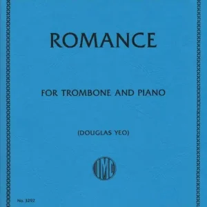 International Music Company Romance - Still/Yeo - Trombone/Piano - Sheet Music Soldes
