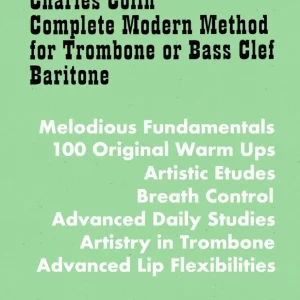 Retour Gratuit Charles Colin Publications Colin Complete Method For Trombone