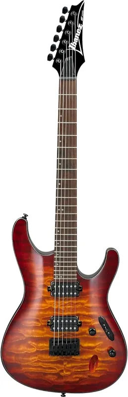 Offre Limitée Ibanez S621QM-DEB Dragon Eye burst