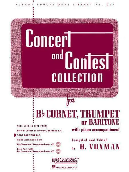 Rubank Publications Concert and Contest Collection Meilleure Vente