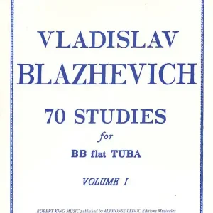 Super Prix Alphonse Leduc 70 Studies for Bb Tuba, Volume I - Blazhevich/King - Tuba - Book