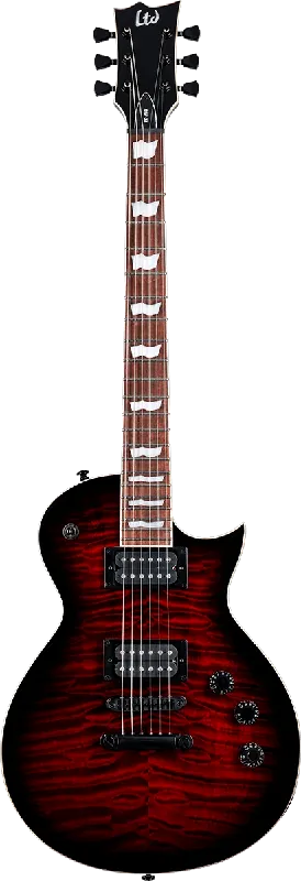 Achat Immédiat LTD EC256QM-STBCSB Modele 200 - See Thru Black Cherry Sunburst