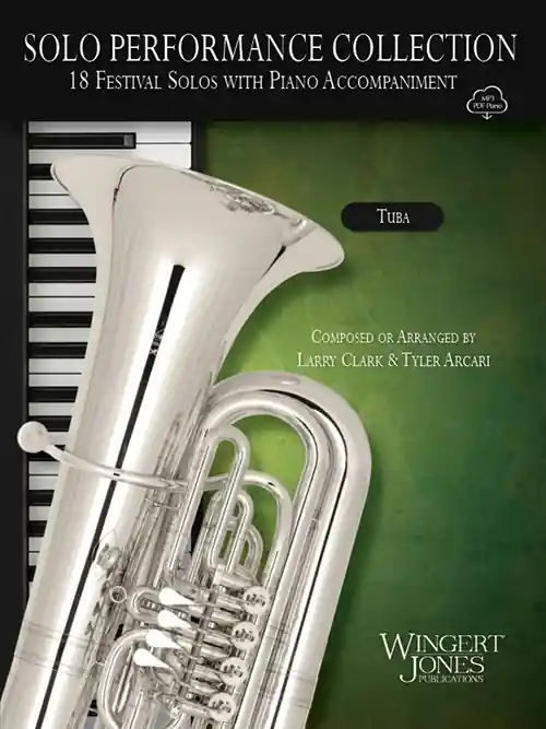 Wingert-Jones Publications Solo Performance Collection for Tuba - Clark/Arcari - Tuba - Book/Media Online Dernier Modèle