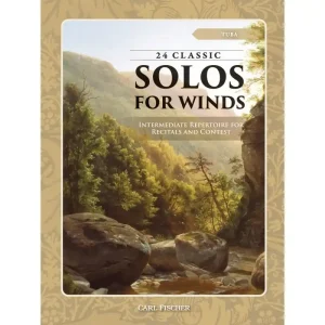 Retour Gratuit Carl Fischer 24 Classic Solos (for Winds) Intermediate repertoire for recitals and contest - Tuba - Book
