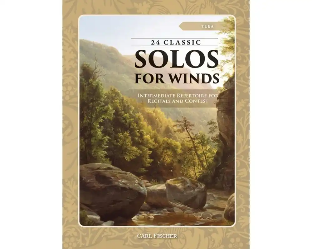Retour Gratuit Carl Fischer 24 Classic Solos (for Winds) Intermediate repertoire for recitals and contest - Tuba - Book