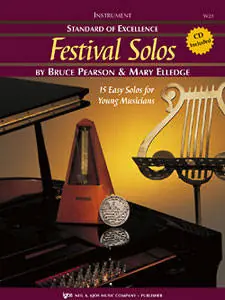Produit De Marque Kjos Music Standard of Excellence Festival Solos, Book 1 - Pearson/Elledge - Tuba - Book/CD