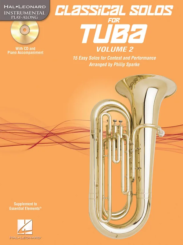 Hal Leonard Classical Solos for Tuba (B.C.), Vol. 2 Instrumental Play-Along - Sparke - Book/CD Super Prix