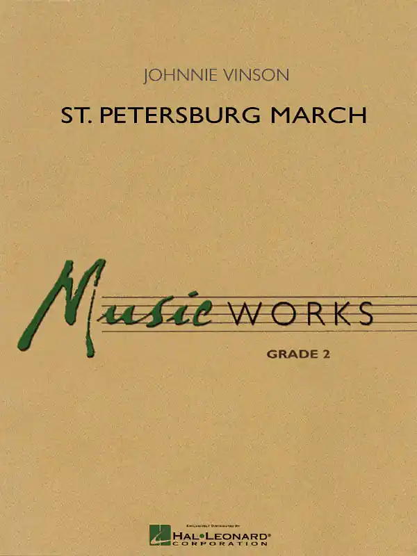 Top Vente Hal Leonard St. Petersburg March - Vinson - Concert Band - Gr. 2