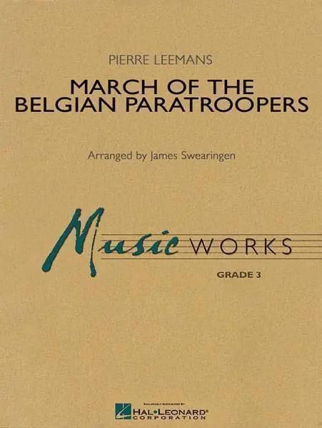 Offre Limitée Hal Leonard March of the Belgian Paratroopers