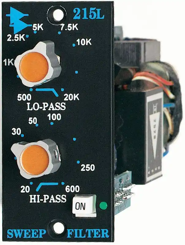 Prix Réduit API 215L - Discrete HP/LP Sweep Filter Module