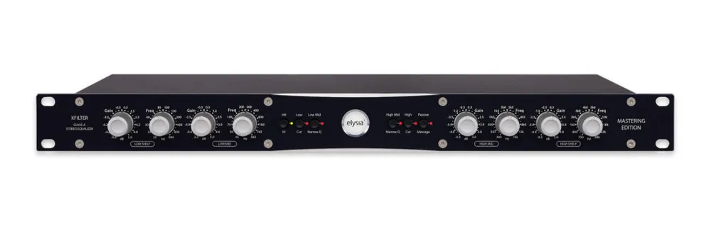 Elysia xfilter Rackmount Stereo EQ - Mastering Edition Prix Choc