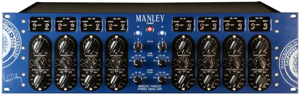 Manley Massive Passive XXV Anniversary Edition Commander Maintenant