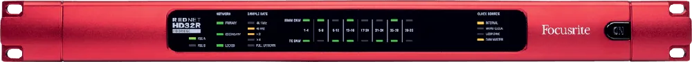 Jusqu'à Épuisement Des Stocks Focusrite REDNET - 32 canaux pour Pro Tools HD