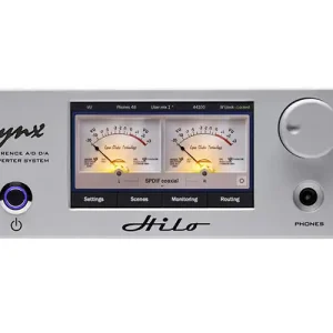 Vente Flash Lynx Studio Technologies Hilo Reference AD/DA Converter System with Thunderbolt 3 - Silver