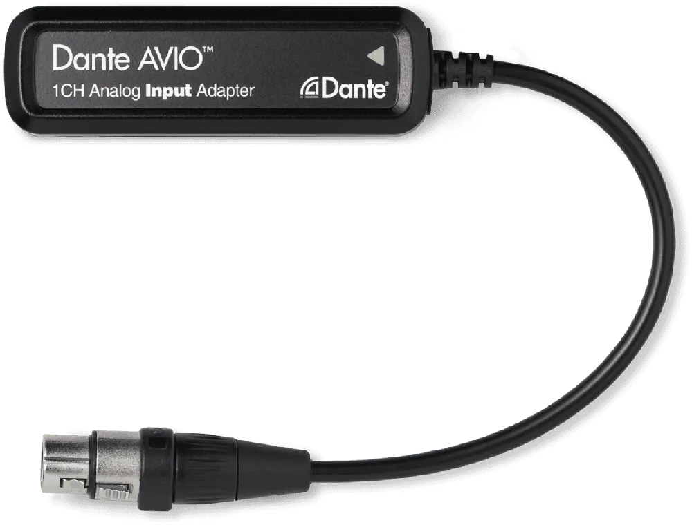 Dante ADP-DAI-AU-1X0 Adaptateur 1 entrée audio vers Dante Vente Directe