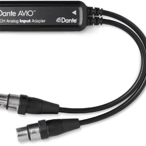 Dante ADP-DAI-AU-2X0 Adaptateur 2 entrées audio vers Dante Soldes